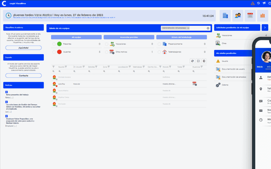 Software de Control Horario: La Mejor Herramienta para una Gestión Eficiente del Tiempo